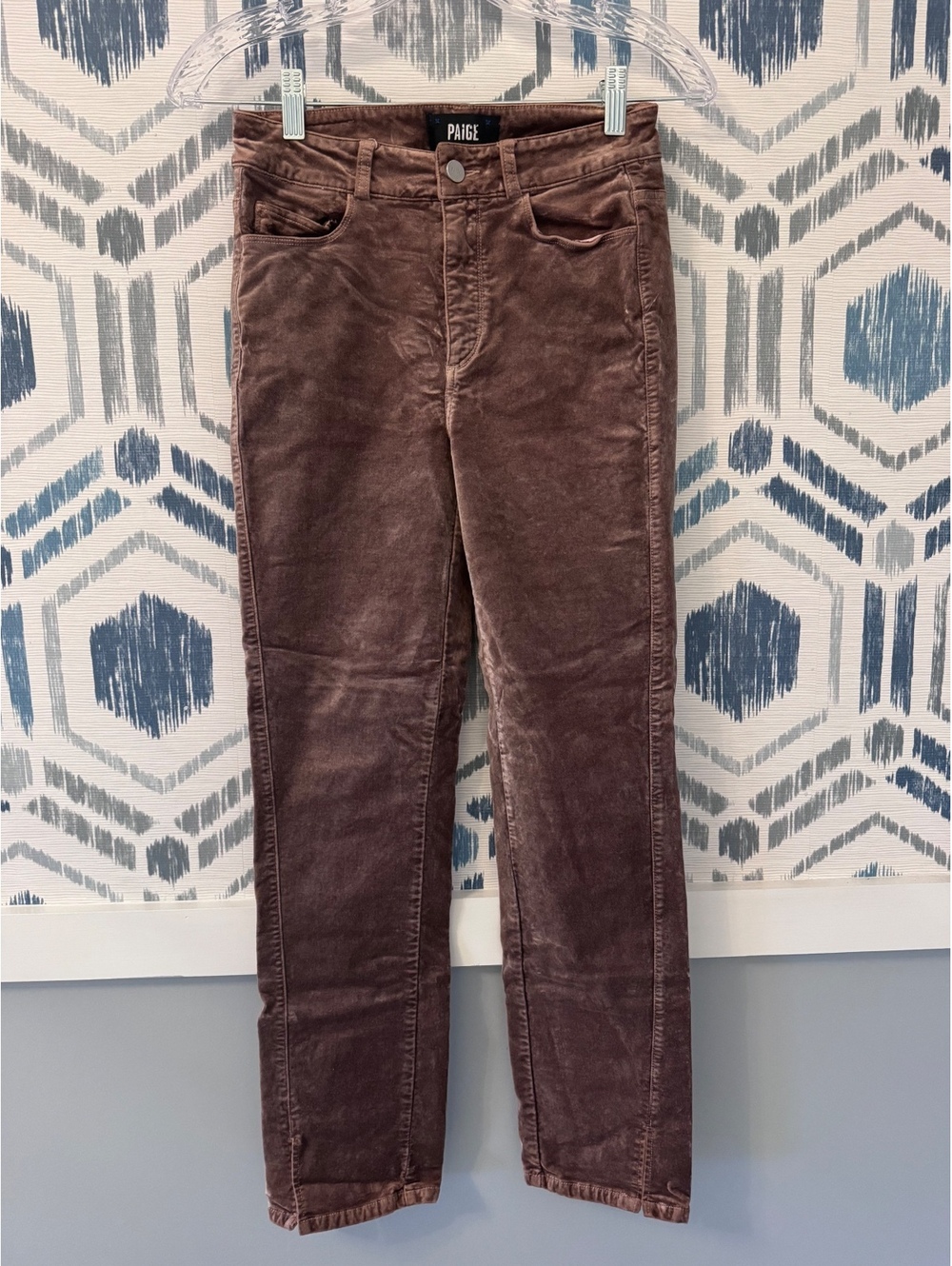 PAIGE Velvet Skinnies